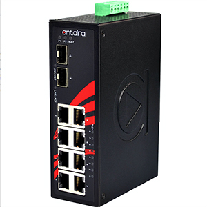 Foto Switches Gigabit industriales no gestionados con slots 10G SFP+ 